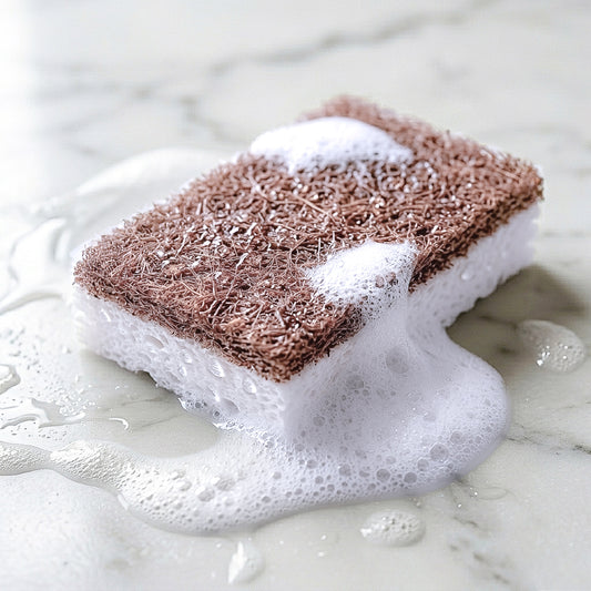 Compostable Kitchen Sponges – Cellulose & Coconut (2 Pack)