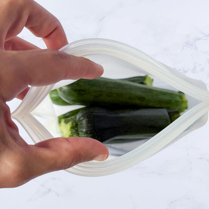 Reusable Silicone Food Storage Bag – 1200ml | Leakproof & BPA-Free
