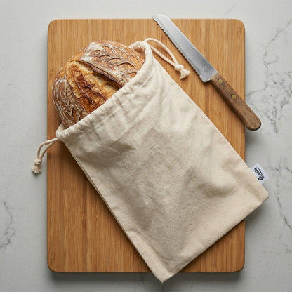 Reusable Cotton Muslin Produce Bag – Large