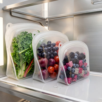 Reusable Silicone Food Storage Bag – 1200ml | Leakproof & BPA-Free