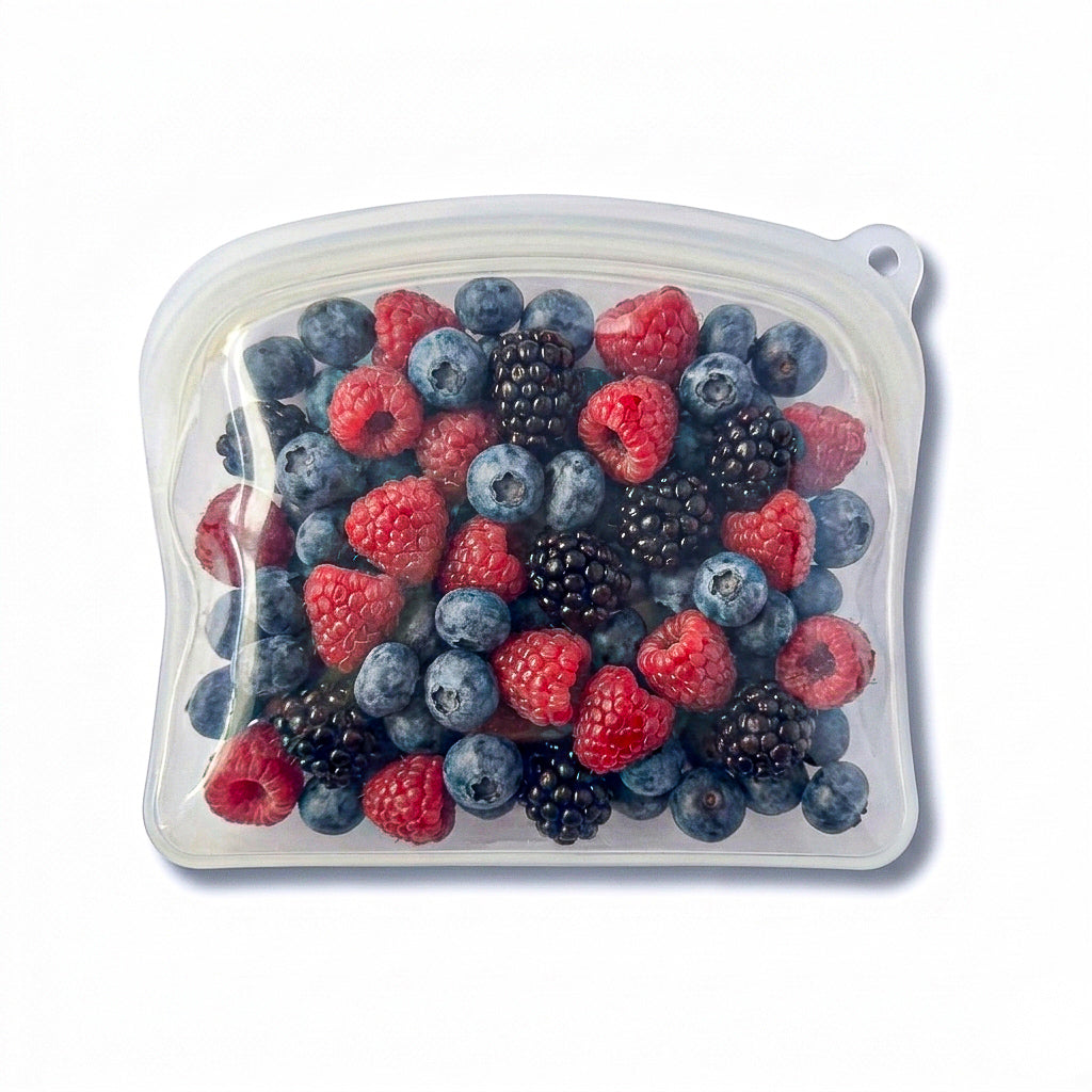 Reusable Silicone Food Storage Bag – 1200ml | Leakproof & BPA-Free