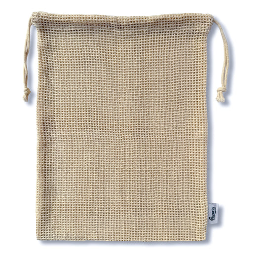 Reusable Cotton Mesh Produce Bag – Large